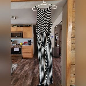 Lane Bryant Stripe Maxi Dress